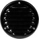 Repa Market 4 Inch Opening Black Air Vent Cover Galvanized Steel Louver Air Vent Covers wMesh Wall Ceiling Vent Dryer Vent Cover HVAC Register Vent Cover Shed Vent Ac Vent Cover