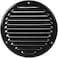 Repa Market 6 Inch Opening Black Air Vent Cover Galvanized Steel Louver Air Vent Covers wMesh Wall Ceiling Vent Dryer Vent Cover HVAC Register Vent Cover Shed Vent Ac Vent Cover