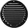 Repa Market 6 Inch Opening Black Air Vent Cover Galvanized Steel Louver Air Vent Covers wMesh Wall Ceiling Vent Dryer Vent Cover HVAC Register Vent Cover Shed Vent Ac Vent Cover