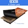 SEAL360 Magnetic Floor Vent Covers 3Pack Pocket for Complete Seal 55 X 12 Woodgrain for Floor Air Vents and Registers Vent Not Included Not for Wall or Ceiling Vents