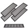 Shappy 4 Pieces Magnetic Vent Mesh 4 x 14 Inch Strong Magnetic Vent Screen for Home Floor Ceiling and Wall Registers Ventilate While Preventing Objects from Entering Keep Bugs Out 4 x 14 Inch