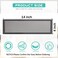 Shappy 4 Pieces Magnetic Vent Mesh 4 x 14 Inch Strong Magnetic Vent Screen for Home Floor Ceiling and Wall Registers Ventilate While Preventing Objects from Entering Keep Bugs Out 4 x 14 Inch