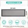 Shappy 4 Pieces Magnetic Vent Mesh 4 x 14 Inch Strong Magnetic Vent Screen for Home Floor Ceiling and Wall Registers Ventilate While Preventing Objects from Entering Keep Bugs Out 4 x 14 Inch