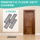 Shappy 4 Pieces Magnetic Vent Mesh 4 x 14 Inch Strong Magnetic Vent Screen for Home Floor Ceiling and Wall Registers Ventilate While Preventing Objects from Entering Keep Bugs Out 4 x 14 Inch