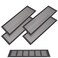 Shappy 4 Pieces Magnetic Vent Mesh 4 x 14 Inch Strong Magnetic Vent Screen for Home Floor Ceiling and Wall Registers Ventilate While Preventing Objects from Entering Keep Bugs Out 4 x 14 Inch