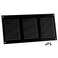 Steinberg14 Black Vent Cover 10x4 Duct Opening with Mesh Wall and Ceiling Ventilation Register Metal Air Grille HVAC Cold Air Return Vent 1181W x 59H Outer Dimensions