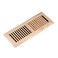 Qixiang White Oak Drop in Floor Register2X12 Inchwith DamperUnfinished