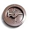 Accord Ventilation Accord ABCDBRD08 Ceiling Damper with Round Butterfly Design 8Inch Brown