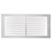 Rocky Mountain Goods Air Return Grille for 14 x 6 Vent Opening Heavy Duty Steel Premium Finish Includes Screws Louvered Design Paintable Vent Cover Matte White Consistent Air Flow