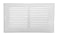 Rocky Mountain Goods Air Return Grille for 10x4 Vent Opening Heavy Duty Steel Premium Finish Includes Screws Louvered Design Paintable Vent Cover Matte White Consistent Air Flow