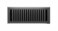 Imperial Montezuma 4 in x 12 in Gray Granite Steel Floor Register 1 Each