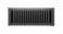 Imperial Montezuma 4 in x 12 in Gray Granite Steel Floor Register 1 Each
