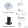 NVAXQF 12Pcs Black L Corner Brackets2020 Aluminum Extrusion Profile Angle Corner BracketsBoxPacked 12Pcs Corner Bracket24Pcs TSlot Nuts24Pcs Screw for 6mm TSlot Aluminum Profile Frame