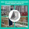 Walfront 20Pcs 90 Degree Fixed Angle Corner Brackets for 3030 Aluminum Profile LShaped 2 Hole Heavy Duty Aluminum Alloy Frame Building Connectors