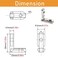 QIJINTRID 24 Sets 2020 Series Aluminum Extrusion LShape Inside Corner Connectors24pcs 2020 Extruded L Bracket with Screws and Wrench for Aluminum Extrusion Profile Slot 6mm
