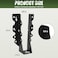 CYGIVC 2x8 Joist Hanger32 Pack 20 Gauge Q235B Steel Face Mount Joist HangersHurricane Ties for Rafters Black Powder Coating Rafter Ties Brackets