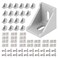 orgry 3030 Aluminum Profile Connector Set20pcs 3030 Corner Bracket 40pcs 20 Series M6 T Nuts 40pcs M6x12mm Hex Socket Cap with Wrench Silver