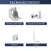 orgry 3030 Aluminum Profile Connector Set20pcs 3030 Corner Bracket 40pcs 20 Series M6 T Nuts 40pcs M6x12mm Hex Socket Cap with Wrench Silver