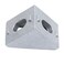 NVAXQF 32Pcs Corner Bracket 2017 2020 Aluminum Extrusion Profile Angle Corner Brackets for 6MM TSlot CNC DIY 3D Printer and Industrial Bracket Making