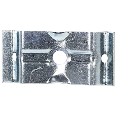 Rok 4 Pack Hardware Surface Mount Corner Brackets for Table Aprons 112 38mm High x 3 76mm Wide R3309M112