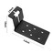 ICokin 4 Pack TPost Bracket 3 T Post Mount Bracket For Signs Or Fences