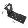 ICokin 4 Pack TPost Bracket 3 T Post Mount Bracket For Signs Or Fences