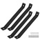 XZWMY 4 Pcs Inside Moun 45Degree Angle Bracket111 x 15 Heavy Duty Corner Brace Support45 Degree Support Knee BracesPost to Beam ConnectorsThickness 3mm