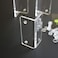 Caterpillar Red 4 x Angled L Brackets Polished Clear Transparent Acrylic 20x M5 Bolts Clear Right Angle Bracket Corner