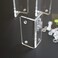 Caterpillar Red 4 x Angled L Brackets Polished Clear Transparent Acrylic 20x M5 Bolts Clear Right Angle Bracket Corner