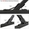NVAXQF 45 Degree 2020 Corner Angle Bracket Connection Joint for 2020 Series Aluminum Extrusion Profile6pcs Black Corner Brackets with Screws and Nuts 45 Degree Bracket with Screws