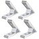 NVAXQF 4Pcs 45 Degree135 Degree 2020 Corner Angle Bracket Connection Joint for 2020 Series Aluminum Extrusion Profile 45 Degree