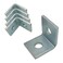 A.A 5 Pack 2 Hole L Shaped 90 Degree Connector Bracket for All 158 Strut Channel Heavy Duty ElectroGalvanized 5
