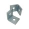 A.A 5 Pack 2 Hole L Shaped 90 Degree Connector Bracket for All 158 Strut Channel Heavy Duty ElectroGalvanized 5
