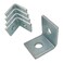 A.A 5 Pack 2 Hole L Shaped 90 Degree Connector Bracket for All 158 Strut Channel Heavy Duty ElectroGalvanized 5