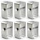 FlixGrdy 6Pack Channel Trolley Track Hanger Bracket for UNISTRUT Strut Channel Support Hanger Bracket for All 158 Channel Steel Trolley Rails