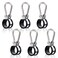 Ailbiuko Airpower Line Clamp Hanger Bracket Assembly Stainless Steel 3 in 1 Air Hose Clamps for Tractor Trailer Semi Truck 6 Pack