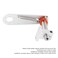 ViaGasaFamido Aluminum Alloy Encoder Bracket AntiSkid Adjustable Encoder Spring Bracket Holder Mounting Stand Bracket Accessories for 38mm OD 6mm Shaft Encoders