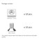BLCCLOY 10Pcs 2020 Aluminum Extrusion T Slot End Cap Bracket 20 Series Extruded Hardware Cover with Screws for 2020 2040 T V Slot Silver Aluminum Profile Frame Fitting