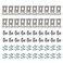 BLCCLOY 20Sets 10 Extrusion Brackets 1 x 1 1010 Series Aluminum Extrusion Profiles Connector Set 20pcs 10 Extruded Aluminum Corner with T Slide Nuts Bolts for 10 Series Extrusion Profiles Rail