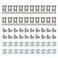BLCCLOY 20Sets 10 Extrusion Brackets 1 x 1 1010 Series Aluminum Extrusion Profiles Connector Set 20pcs 10 Extruded Aluminum Corner with T Slide Nuts Bolts for 10 Series Extrusion Profiles Rail