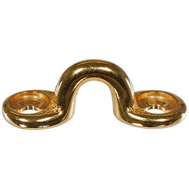 West Coast Brass Footman Loop 1 116 Inch 2 Pack