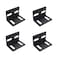 Dahszhi 4Pcs Angle Bracket 90 Degree L Shape T Shape Right Angle Corner Connector 4 Holes with Adjustable Spacing 287x193x193