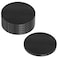 eoere 6 PCS Round Steel Plate Sheet 732 x 4 Diameter Weldable Metal Circle Base Plate for Construction