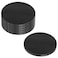 eoere 6 PCS Round Steel Plate Sheet 732 x 4 Diameter Weldable Metal Circle Base Plate for Construction