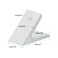 FOCMKEAS 45 Degree Angle 4040 Aluminum Corner Brackets Profile Corner Joint Connectors Angle Braces Sliver Tone