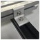 FOCMKEAS 4Pcs Inside Corner Bracket Gusset2 Hole Aluminum L Bracket Connector for 4040mm Aluminum Extrusion Profile 40x40 with Slot 8mm Sliver Tone