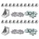 FORRCKY 20 Sets 10 Series Aluminum Extrusion Profiles Corner Bracket 1010 90 Deg Right Angle Brackets Connectors wtih Nut Bolts for 1 x 1 1 Inch Series Extruded Aluminum Joint L Connect