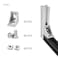 FORRCKY 20Sets 2020 Series Aluminum Extrusion Profile L Connector Bracket 20 Right Angle Joint Conner with Esquina 20 Extruded Aluminium Perfiles T Slot with 40Pcs Hardware M6 Nut Bolts