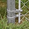Ozark Fence Galvanized Steel Chain Link Tension Band Durable Steel Chain Link Fence Hardware RustResistant Easy Install Includes Required Bolt 3 158