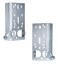 Bamboo's Grocery Garage Door Bottom Lifting Bracket with 12 Pcs M6 Mounting Bolts for 716Inch Stem Residential Bottom Roller Brackets 1 Pair